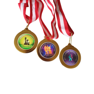 Satranç sporcularını motive eden madalyalar